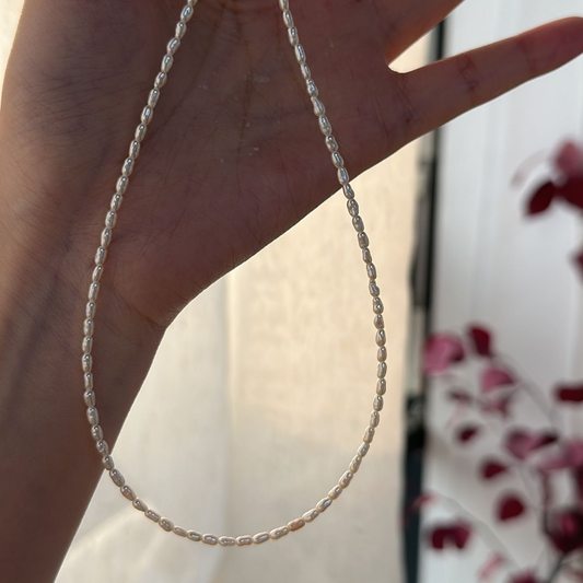 Aurora Keshi Pearl Necklace - For layering
