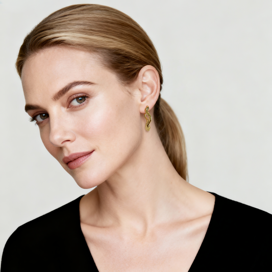 Radiant Stream Hoops