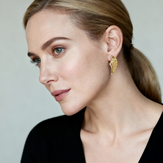 Golden Wing Earrings