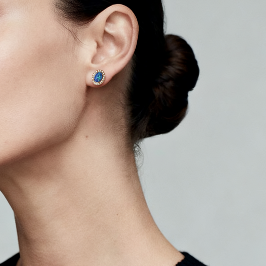 Aurora Opal Studs