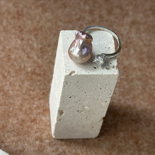 Aurora Baroque Pearl Ring
