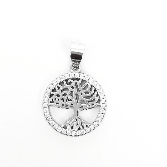 Eternal Roots Tree of Life Sterling Silver Pendant