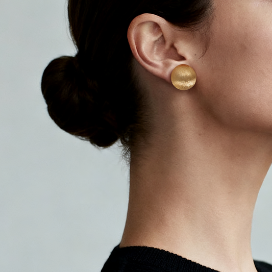 Golden Halo Studs