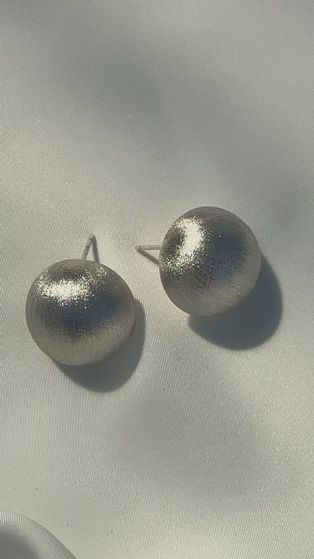 Silver Halo Studs