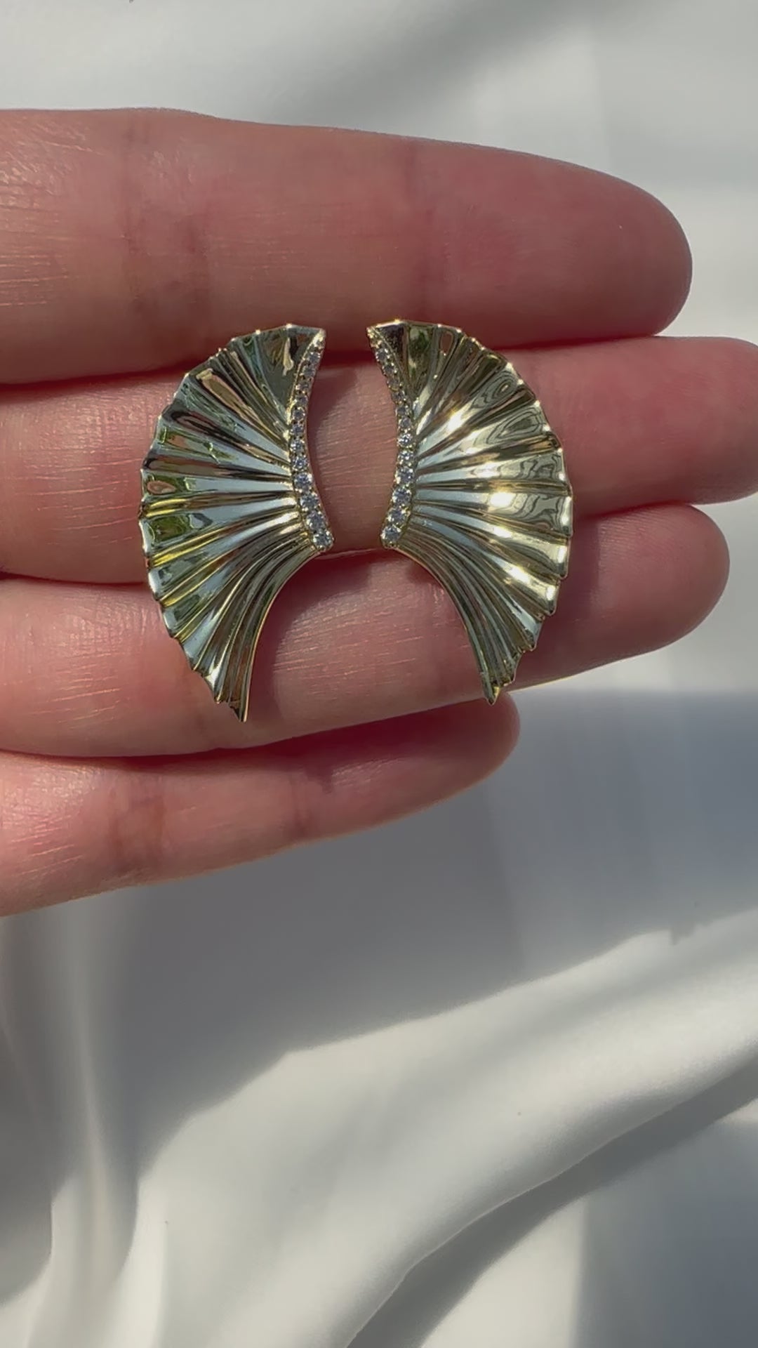 Golden Wing Earrings