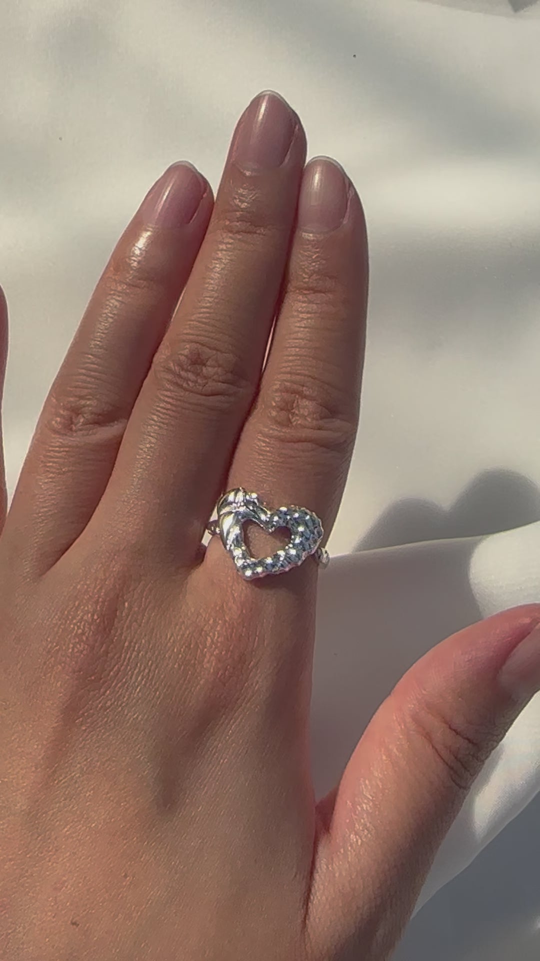 Eternal Heart Silver Ring